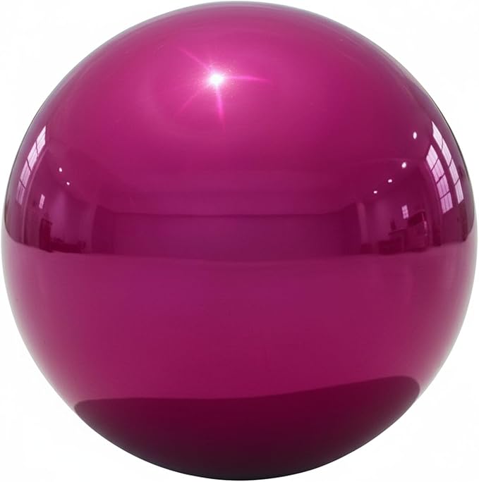 Decorative Garden Gazing Ball, Stainless Steel Globe Mirror Sphere, Reflective Garden Balls Gazing Ball Shiny Home Indoor Ornament (Dia: 14 inch)