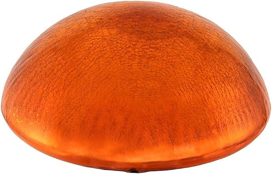 Achla Designs Glass Toadstool Mushroom Gazing Ball, Mandarin