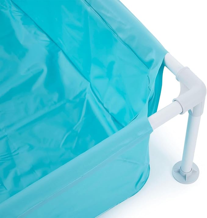 Intex 2 Pack 4ft x 12in Mini Frame Kiddie Beginner Swimming Pool, Ages 3 and Up, Blue