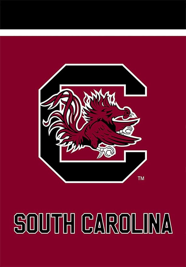 Briarwood Lane House Flag 40x28 For Outdoor South Carolina Fighting Gamecocks NCAA Licensed House Flag