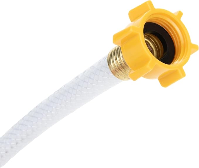Camco TastePURE 75 Foot RV and Marine Drinking Water Hose Accessory with 5/8" ID for Camping, Tailgating, & Outdoor Recreation, White