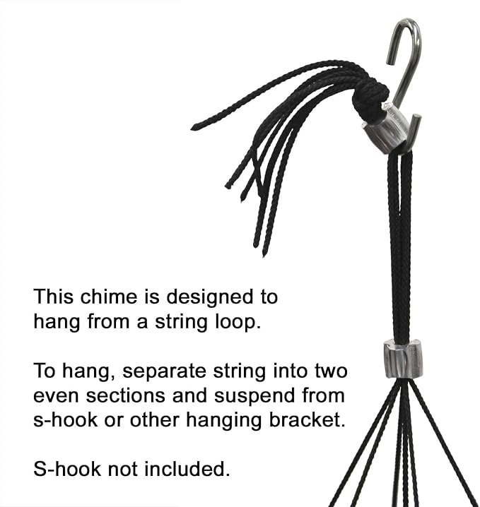 Woodstock Chimes Signature Collection, Bells of Paradise, Silver 44", Decor Designs Wind Chimes for Outdoor, Patio, Home or Garden Décor (BPLS)