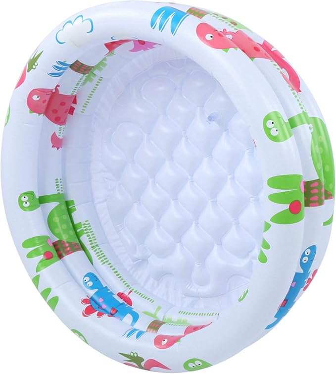 Inflatable Small Pump Pool Children Dinosaurs Mini Pool Wear Cartoon Design for Babies Children Training