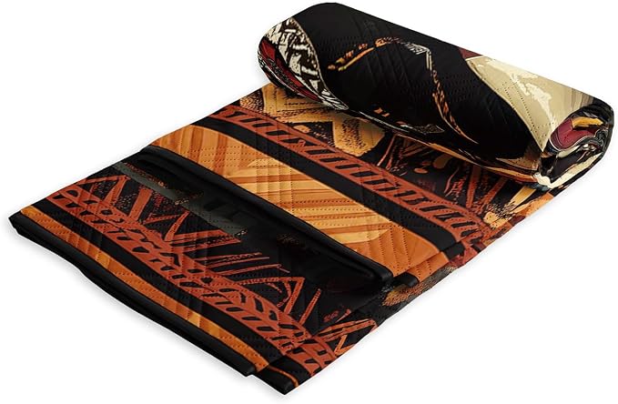 Outdoor Picnic Blanket Portable Ultrasonic Waterproof Picnic Bull Skull Printed Camping Beach Mat for Sand and Wet Grass Hiking (Bull Skull S