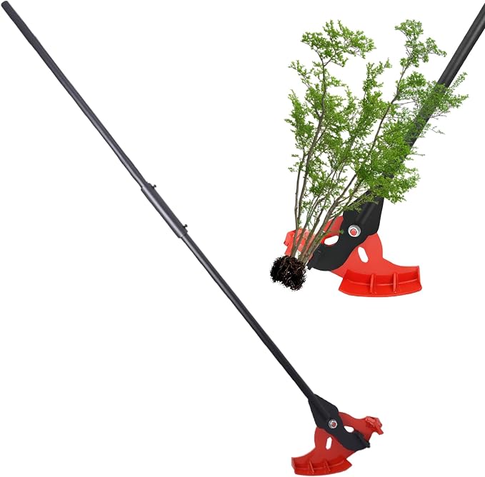 Long-Size Puller-for Tree Roots, Shrubs & Weeds,Lever-Type Root Puller,Weed & Root Extraction Tool-Fits 0.2" to 2 inches Roots Cleaner,Manual Ground Debris Cleaner,Labor-Saving Weed Remover