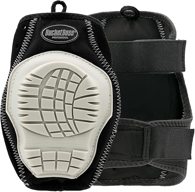Bucket Boss - NeoFlex Soft Shell Knee Pads, NeoFlex Kneepads (92200) , White