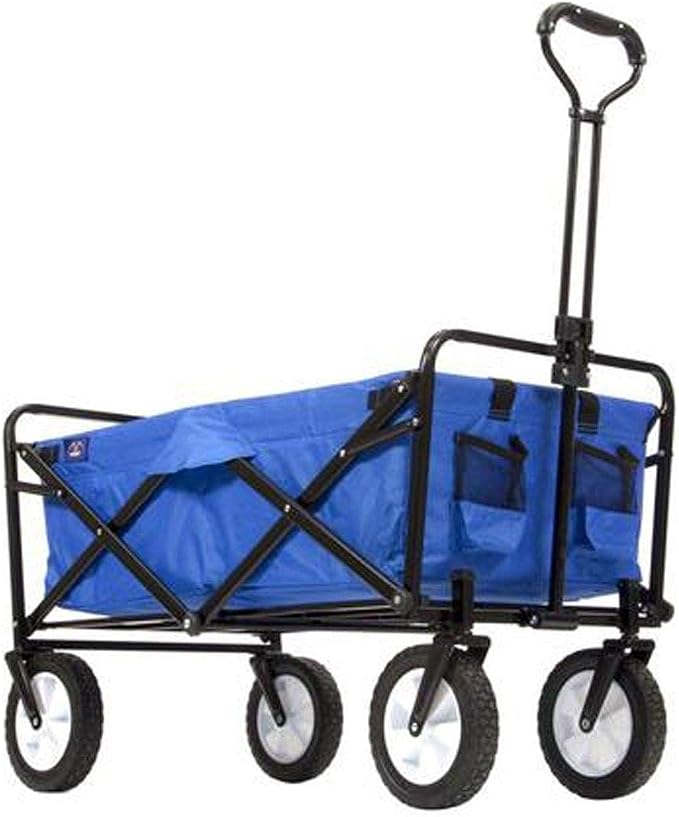Mac Sports Collapsible Folding Outdoor Utility Wagon, Pink