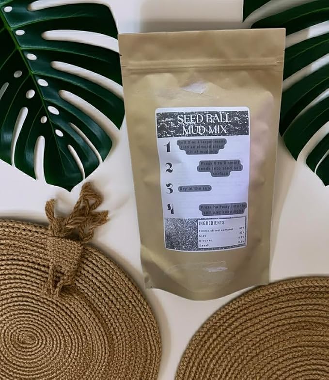 Seed Bomb Mud - Make DIY Seedballs 500grams
