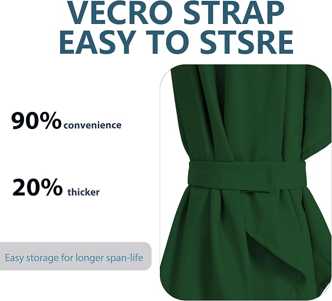 6.5x10FT Rectangular Patio Umbrella with Push Button Tilt & Crank Lift for Garden,UV Protection Outdoor Umbrella for Deck,Pool and Yard,Green