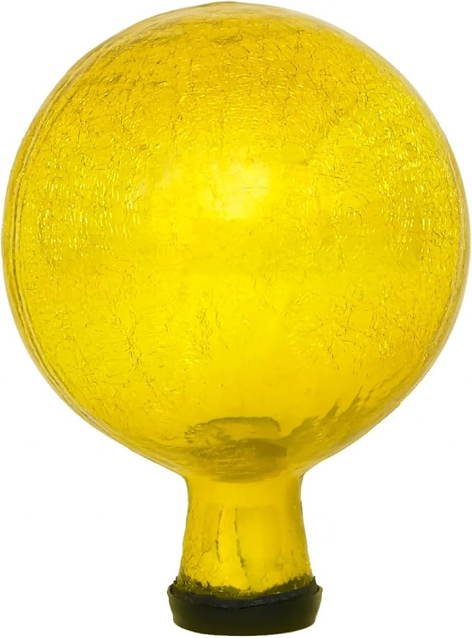 Achla Designs 6" Gazing Globe, Lemon Drop