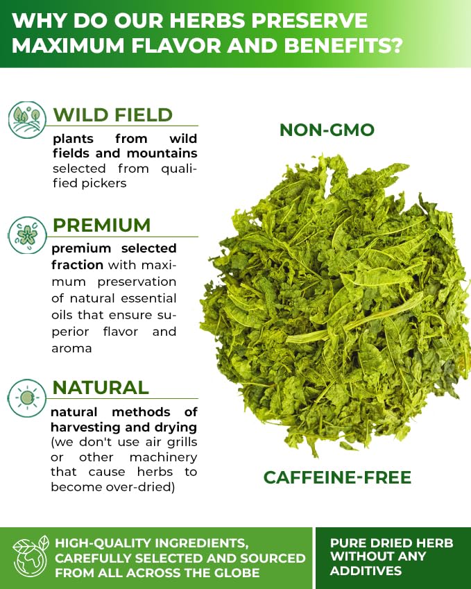 50 Bags Lemon Verbena Tea Dried Cut Leaves Herb Cedron (Aloysia Citrodora) - 50 Count 1.5g Lemon Beebrush Loose Leaf Herbal Tea Bags Te De Verbena De Limon