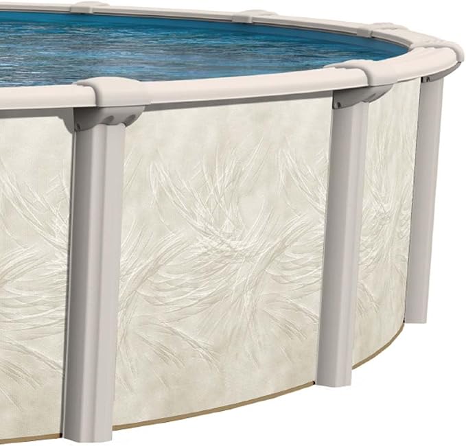Fallston 15-Foot-by-52-Inch Round Above-Ground Pool with Liner and Skimmer