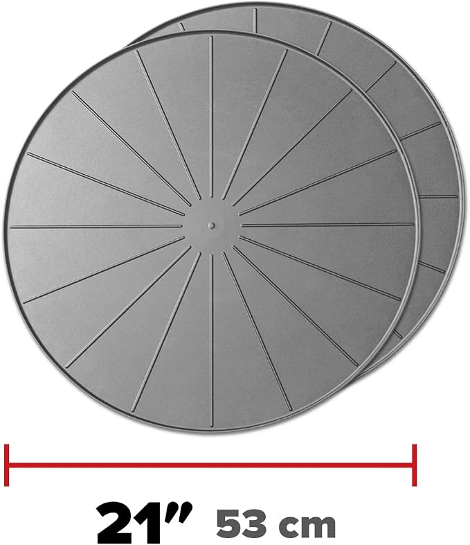 WeatherTech 21" Project Mats/Coasters - Contain Projects and Their Messes (8A21CST2PKGR) - Grey (2-Pack)