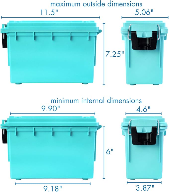 Logix 12533 Teal Craft Organizer,