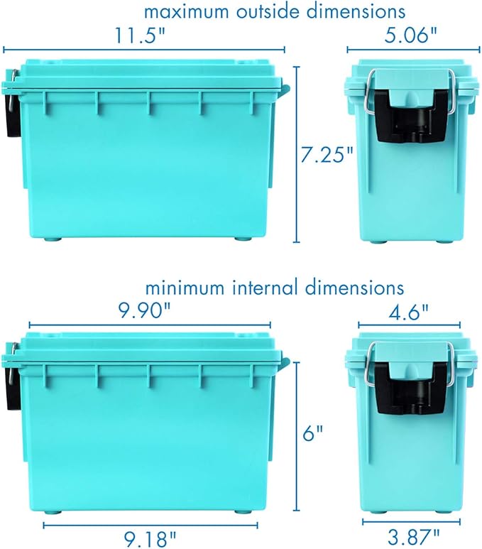 Logix 12533 Teal Craft Organizer,