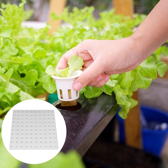 400 PCS Hydroponic Sponge Planting Tool Square Seedling Sponges Greenhouse Hydroponic Sponges Hydroponic Vegetable Planting Sponge for Small Bud Growth