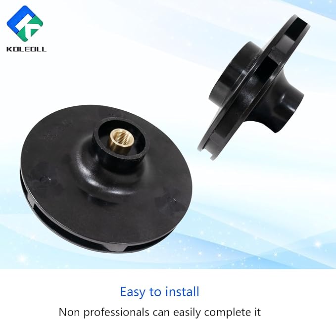 073130 Pump Impeller 2 HP Compatible with Pentair WhisperFlo WF-8 WFE-8 WFK-8 WFDS-8 WF-30 WFE-30 WFDS-30 1000 Series Pump