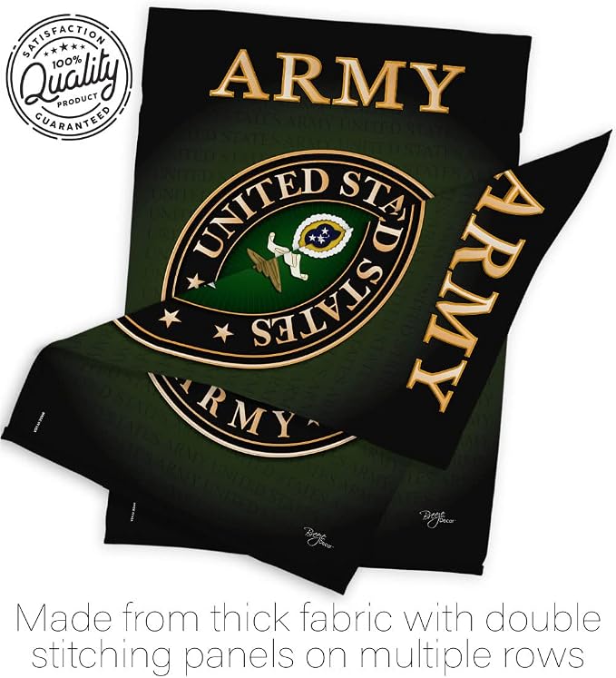 Army House Flag - Pack Armed Forces Rangers United State American Military Veteran Retire Official Support Our Troops - Decoration Banner Small Garden Yard Gift Made in USA 28 X 40
