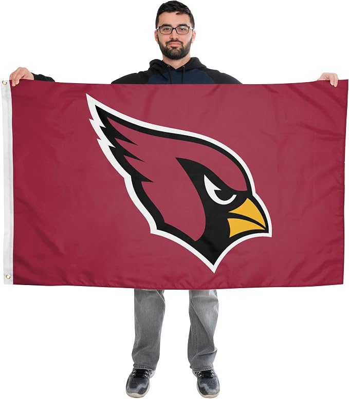 NFL Double Sided Team Logo Vertical Flag (40" x 28")