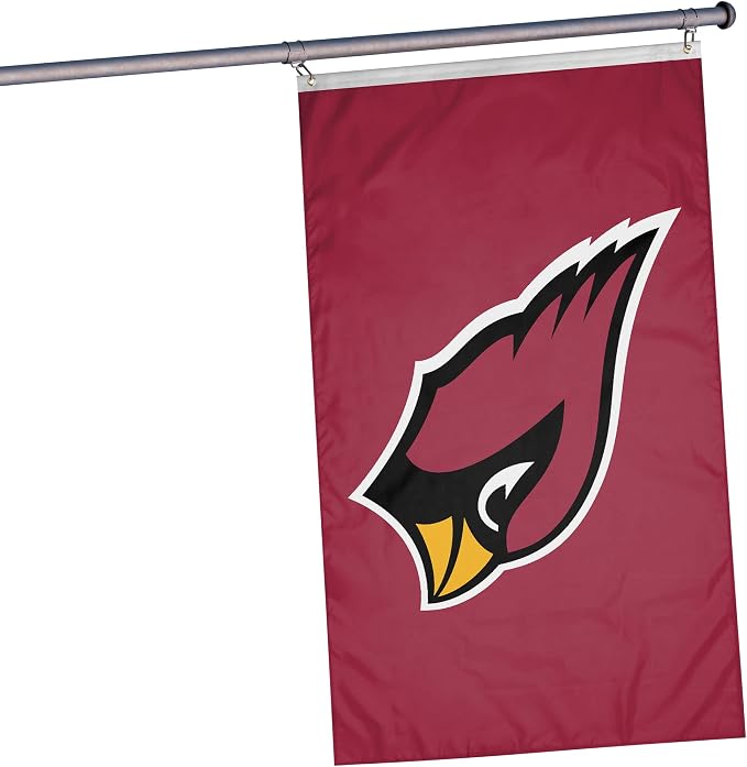 NFL Double Sided Team Logo Vertical Flag (40" x 28")