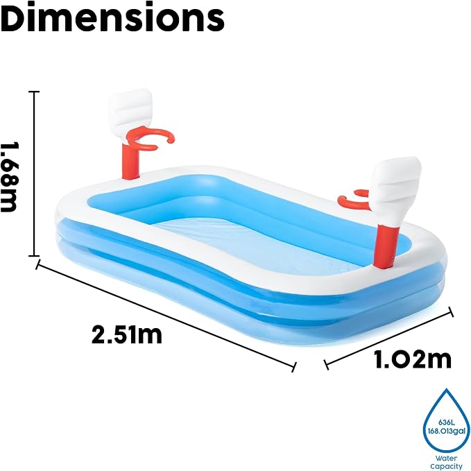 Bestway H2OGO! Basketball Inflatable Play Pool