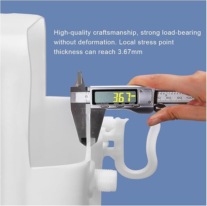 Plastic Water Tank 25L/35L/50L/80L/110L/200L Water Container，Rain Water Tank，Food-Grade Rectangular Thickened Water Tower with Faucet for Household Water Storage(Size:80L)