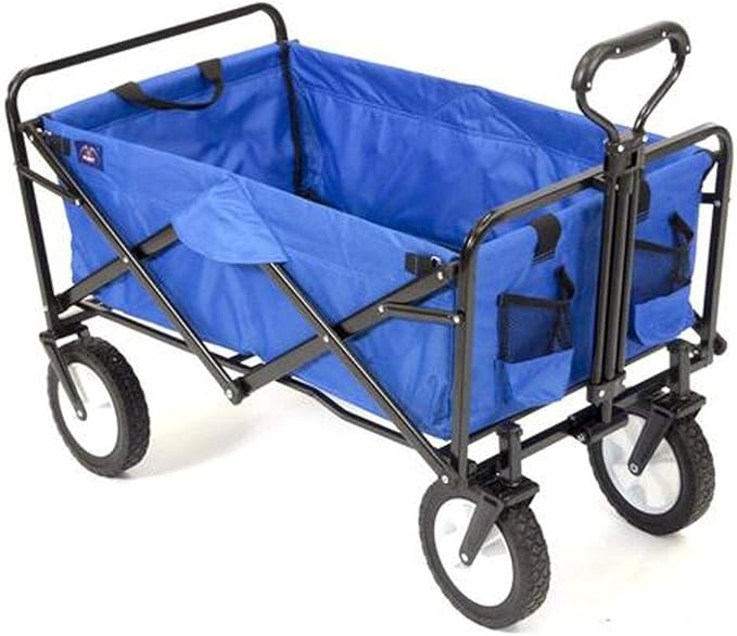 Mac Sports Collapsible Folding Outdoor Utility Wagon, Pink