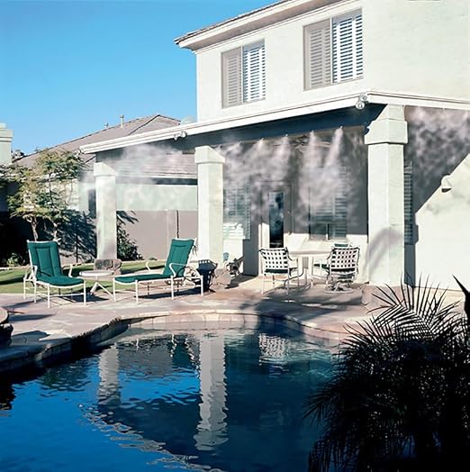 20-Pack Orbit 1/4" Portable Outdoor Patio Cooling Mist System, Water Misting Kit - 20066
