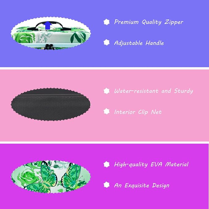 240 Slot Diamond Painting Storage Containers | Green 240-slot storage box with tools & accessories for diamond art
