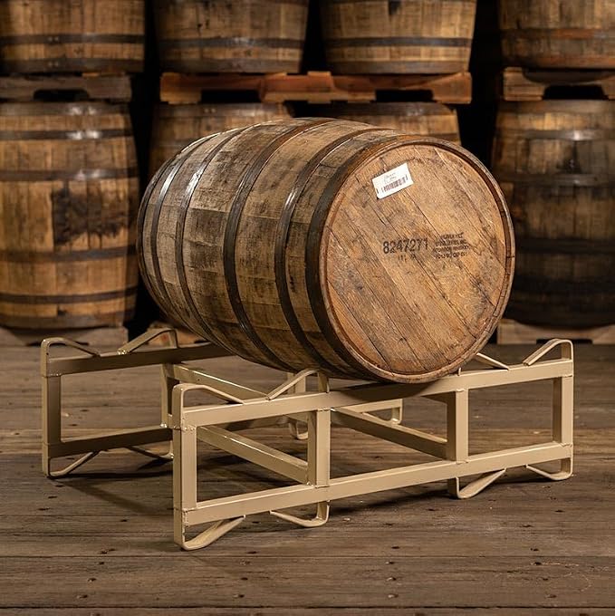 Midwest Barrel Company Authentic Bourbon/Whiskey Barrel (53 Gallon) Used Genuine American White Oak Wood Barrel for Decoration, Furniture & DIY Projects - 2 Barrels