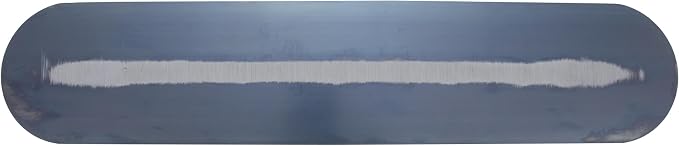 MARSHALLTOWN Fully Rounded Concrete Finishing Trowel, Blue Steel Blade, DuraSoft Handle, 22 x 4, Assembled in USA, MXS22BRD
