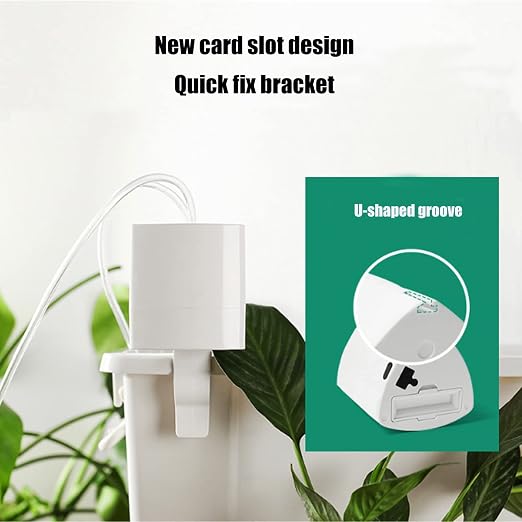 Automatic Plant Waterer Indoor | Programmable Drip Irrigation Kit with USB Power, DIY Tubing & Water-Saving Drip Emitters