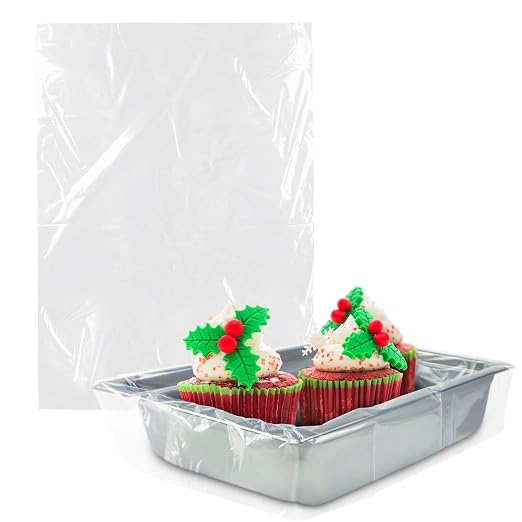 APQ Pack of 500 Steam Table Pan Liners 18" x 14" for 1/3 and 1/4 Size Pans. Polyethylene Liners by APQ Supply