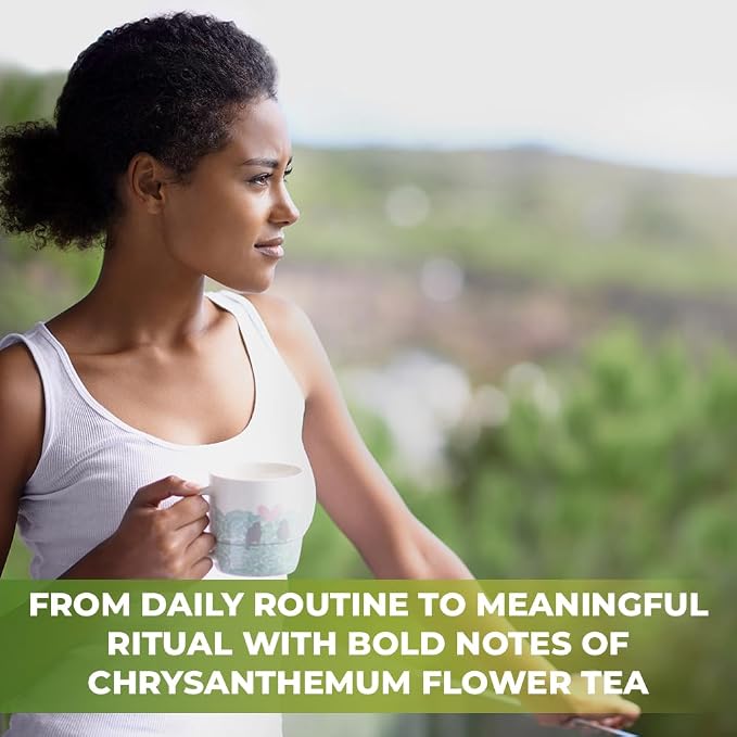 4 oz. Chrysanthemum Flower Herbal Tea (Chrysanthemum Morifolium) - 113g Dried Chrysanthemum Petals Herb Té De Crisantemo