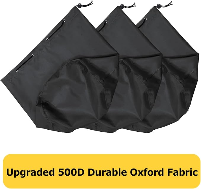 AKEfit Trimmer Engine Cover Weed Eater Covers Fits Weed Eater Edger Pole Saw Brush Cutters and Hedge Heavy Duty Waterproof Cover 3-Piece Set Black