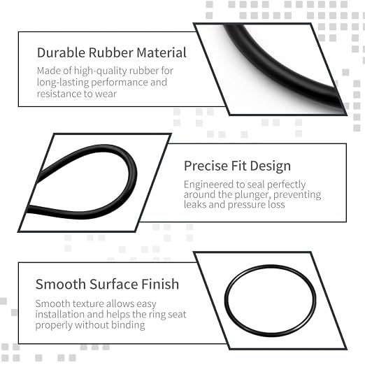 R0480200 Lid O-Ring for Jandy Zodiac VS FloPro and FHPF Pool Pump | Fits FHPM Series Pool and Spa Pumps, Models VSFHP085AUT VSFHP085JEP VSFHP165AUT VSFHP165JEP, With Silicone Grease 2-Pack