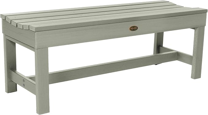 Sequoia Professional Commercial Grade Weldon Backless Picnic Bench, 4ft, Eucalyptus