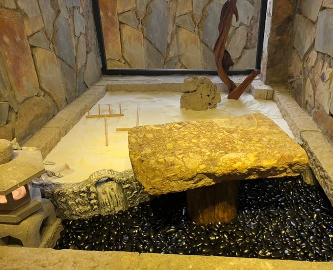 FANTIAN 5 lbs Black River Rocks for Plants, 2-3 inch Large Pebbles for Plants Indoor. Decorative Stones for Planters Vase Fillers Aquarium Fish Tank and Outdoor Garden Landscaping
