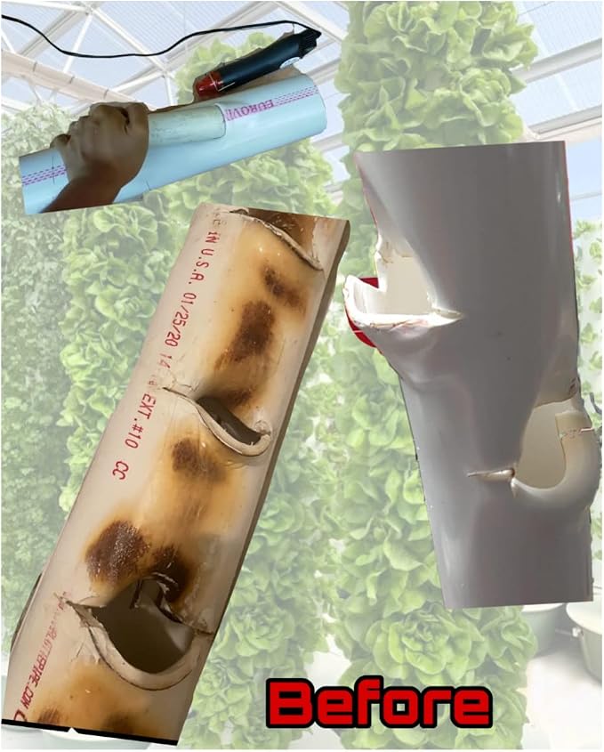 27 Pack of 2-inch Net Pot Holders is Perfect for Soilless Farming and Indoor Plant Cultivation. Fit Snugly On 4inch PVC Pipes. Made in USA.