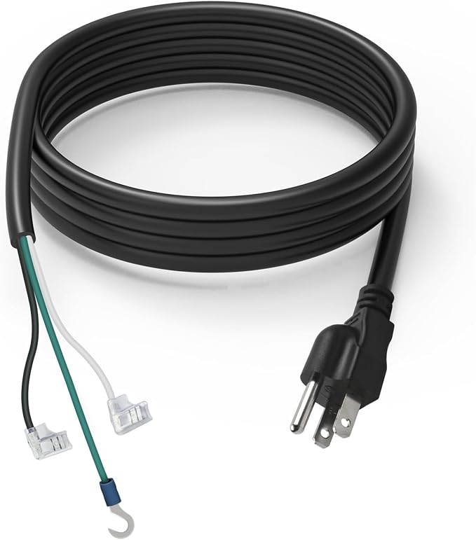 SPX1250WA Pool Pump Power Cord for Hayward Above Ground Pool Pumps | Compatible with Power Flo SP1500 and ll SP1700 Series, Perflex DE & ASL Series Cartridge Filter