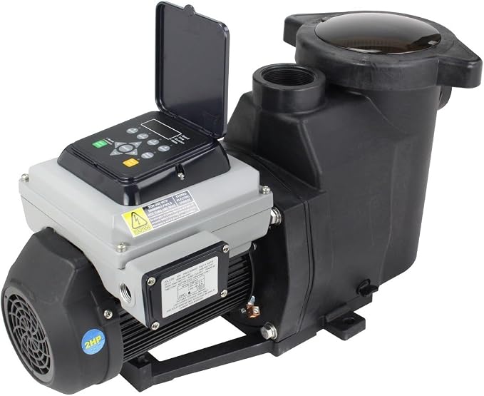 Pureline Rapids Inground Pool Pump, PL2516, 2 HP, Variable Speed Pool Pump, Premium Energy Efficiency and Programable Flexibility