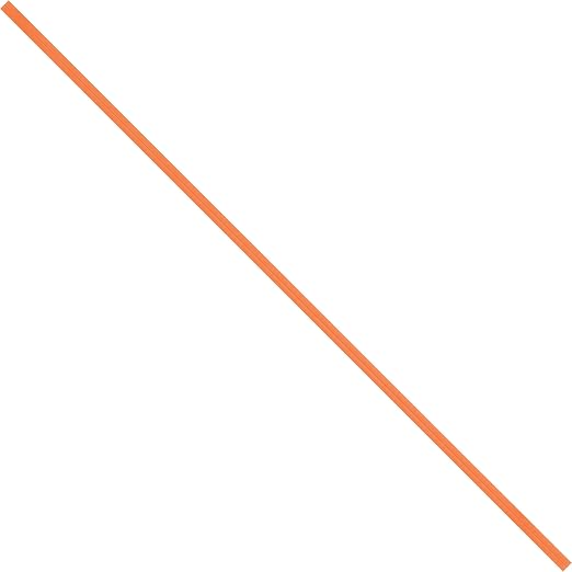 Aviditi Reusable Orange Paper Twist Ties, 10" Length, Use to Seal Bread, Gift, and Treat Bags or for Bundling Cables and Wires (Case of 2000)