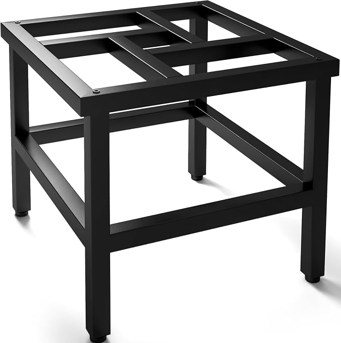 Plant Stand Indoor Outdoor, Heavy Duty Plant Stands Riser Metal Pedestal Stand for 12 Inch Flower Pot, Wrought Iron Flower Stand Display Planter Shelf for Living Room, 1-Pack