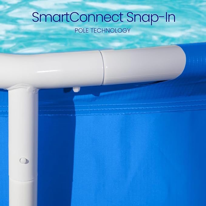 Funsicle 10' x 30" Activity Above Ground Metal Frame Pool, Repair Patch, Blue, Age 6 & up