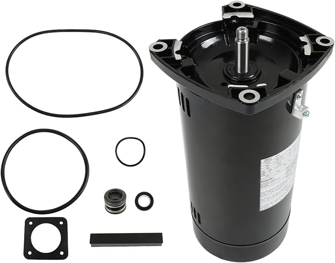 ASQ165 EUSQ1152 USQ1152 Square Flange Pool Motor 1.5HP | For Swimming Pool Circulation Equipment Replacement