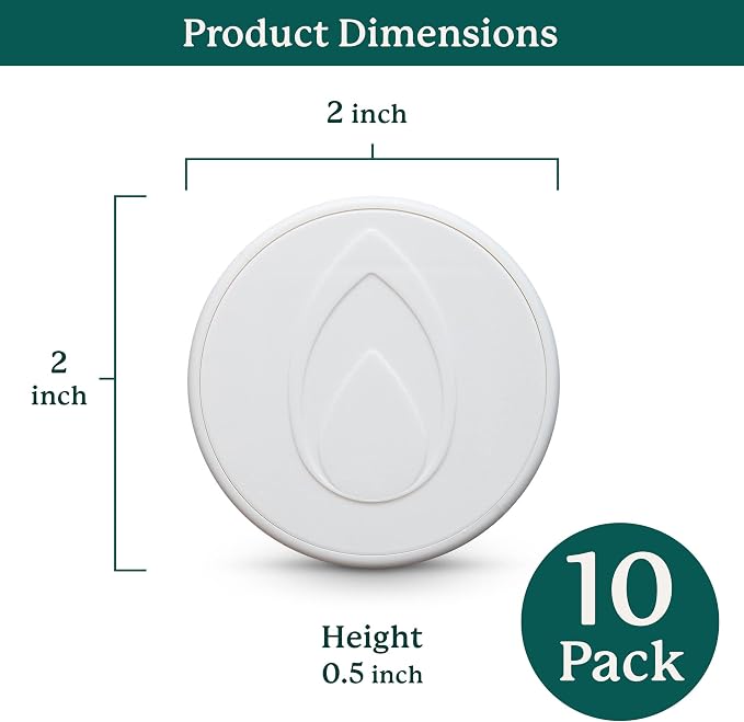 Gardyn Pod Caps - 10 Pack for Hydroponics Growing Systems | Use with all Gardyn vertical indoor garden kits, solution for a cleaner garden when growing fewer than 30 plants