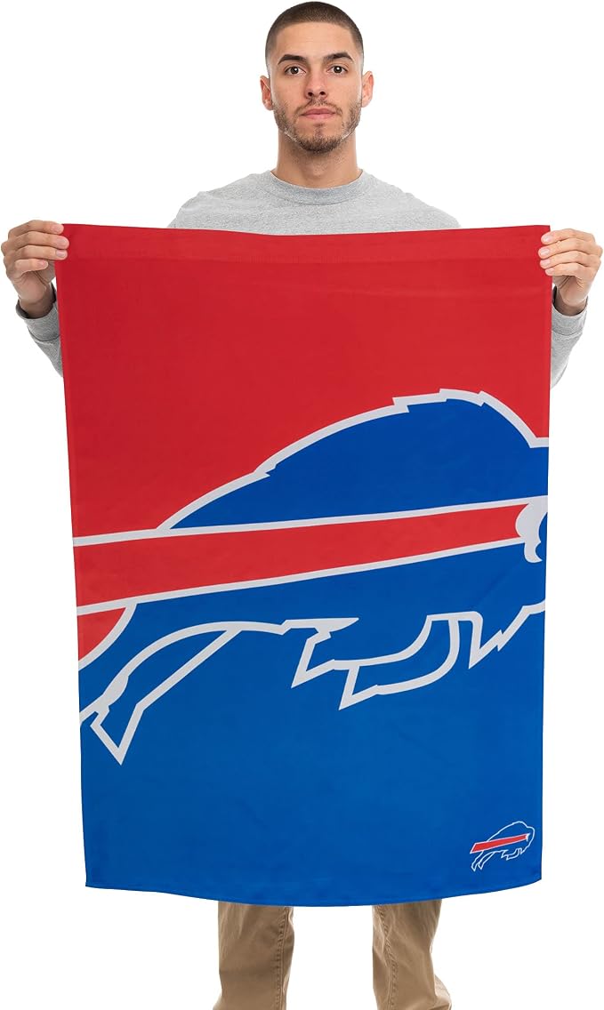 NFL Double Sided Team Logo Vertical Flag (40" x 28")