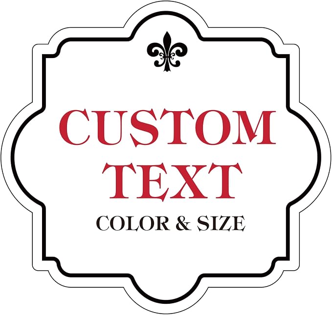 Custom Sign - Custom Sign Outdoor Metal,Personalized Metal Signs for Outside,Yard,Wall,Office,Business,Garden,Gate,Porch,Garage Ultra Clear Waterproof 20 x 20 inch