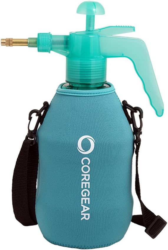 (Ultra Cool™ XLS) USA Misters 1.5 Liter Mister & Sprayer Personal Water Pump with Full Neoprene Jacket and Built-in Carrying Strap