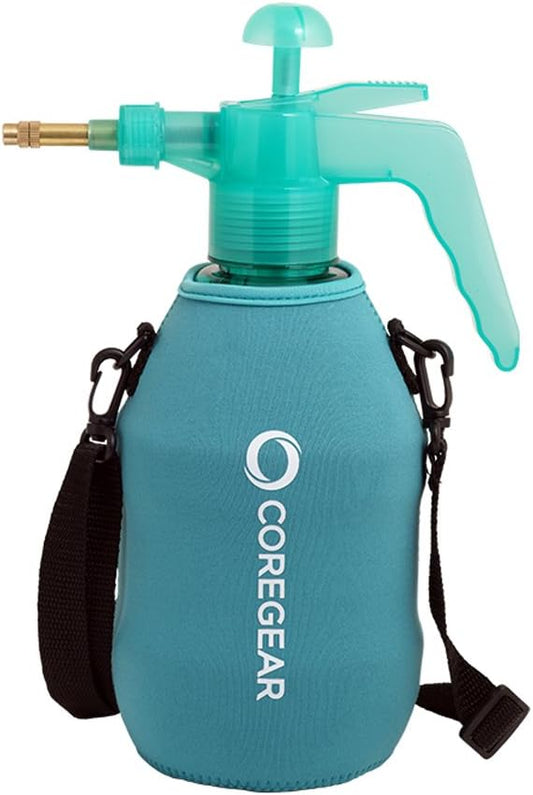 (Ultra Cool™ XLS) USA Misters 1.5 Liter Mister & Sprayer Personal Water Pump with Full Neoprene Jacket and Built-in Carrying Strap